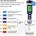thumbnail image 2 of Digital Waterproof Salinity Tester, High Accuracy 5-in-1 Pool Salt Water Meter, IP67 Rating, 2 of 5