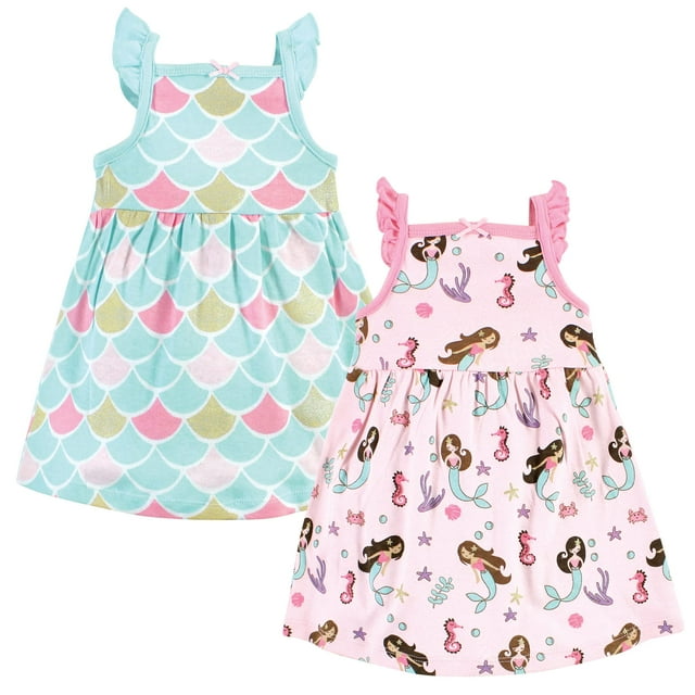 Hudson - Vestidos De Algodón Para Niñas De 18 A 24 Meses