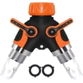 thumbnail image 1 of Hose Splitter 2 Way, Heavy Duty Metal Connector, Two Way Garden Hose Splitter, 1 of 4