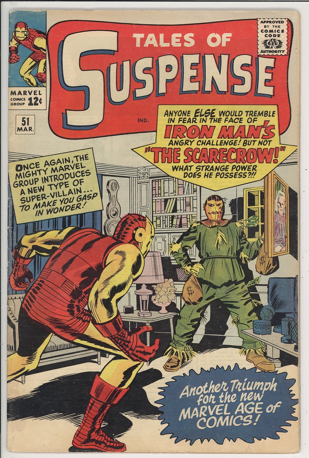 Cover of Tales of Suspense #51