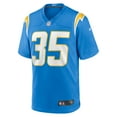 thumbnail image 2 of Men's Nike Terrell Bynum  Powder Blue Los Angeles Chargers Team Game Jersey, 2 of 6