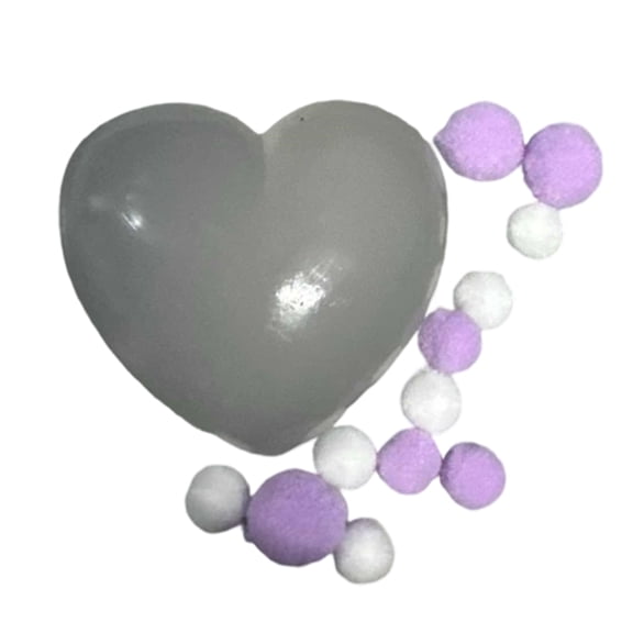 Heart Glitter Squeeze Toys, Slow Rising Stress Relief Fidget Toys, Playful Sensory Anxiety Relief Gifts for Friends & Family, Interactive Desk Decor for Stress Management