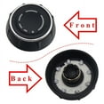 thumbnail image 3 of Partscollect Radio Audio Volume Control Knob Switch Compatible for Porsche Cayenne 911 Macan Panamera 2011 2012 2013 2014 2015 2016 2017  Replaces OE# 97064292901 97064293001 (Left Side), 3 of 5