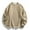 Beige, variant on Gspmoly Tshirts Shirts for Men, Men'S Round Neck Top Solid Color Fleece Sweatshirt Casual Loose Long Sleeved Round Neck Top/Shirt Summer Tops Clearance