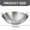 B, variant on Qiangzon Polished Stainless Steel Round Bottom Wok with Two Loop Handles, Versatile Stir-Fry Pan for Home and Restaurant Cooking, Even Heat Distribution and Easy to Clean 1 Pot