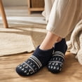 thumbnail image 4 of Winter Slipper Socks Fleece Thick Warm Floor Socks Non Slip Indoor House Socks Knit Ankle Cabin Socks Cozy Bed Socks For Women Men Thermal Gripper Socks Soft Plush Home Socks Cold Weather Footwear, 4 of 4