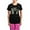 With Pink Pant, variant on CafePress - Champagne Me Women's Dark Pajamas - Women's Short Sleeve Print T-Shirt and Pants Dark Cotton Pajama Set