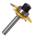 thumbnail image 4 of Graflsoa Ensemble de Découpe-Fente Réglable avec 6 Lames Interchangeables, Tige de 8mm, Matériau en Alliage pour Projets de Menuiserie, Kit d'Outils de Rainage DIY, 4 of 6