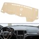 thumbnail image 1 of Cubierta de tablero, alfombra para Jeep Cherokee 2014-2021, poliéster beige, 1 of 1