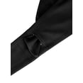 thumbnail image 2 of Cinturón Obi sólido para mujeres de tallas grandes INSPIRE CHIC, con lazo autoadherente, cinturón ancho para vestido de 35.43-45.67" negro, 2 of 6