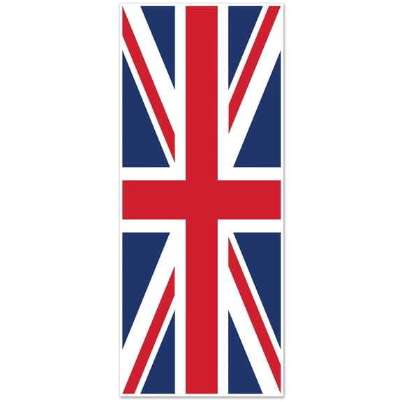 (Pack of 12) Beistle Union Jack Door Cover