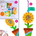thumbnail image 2 of Kit de manualidades Winlyn Spring en maceta con pegatinas para niños a partir de 3 años, 2 of 8