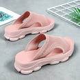 thumbnail image 5 of Dakaela Womens Orthopedic Walking Sandals Mesh Breathable Sport Slide Shoes Fashion Platform Slippers, 5 of 7