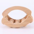 thumbnail image 3 of Rodillo de bola de masaje – Masajeador de cuerpo total de madera de mano para espalda, cuello, pies, pantorrilla, pierna, brazo – Masajeador de tejido profundo para aliviar músculos dolorido, 3 of 4