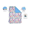 thumbnail image 3 of Trains, Planes & Trucks Plush Blanket, 3 of 8