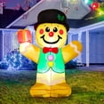 thumbnail image 3 of Hombre de jengibre inflable GOOSH para Navidad 1,5 m con luz LED, 3 of 6