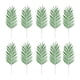 thumbnail image 1 of Billuyoard 10 hojas de palma artificiales verdes de bajo mantenimiento para espacios interiores y exteriores elegantes y respetuosas con el medio Decoración A01325, 1 of 6