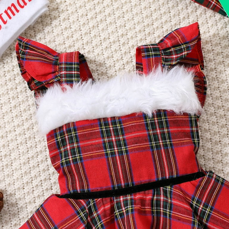white christmas dresses Ornament Smocked Dress 18 Month