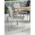 thumbnail image 2 of Homestyles Aruba Gray Upholstered Outdoor Chair Pair, 2 of 7