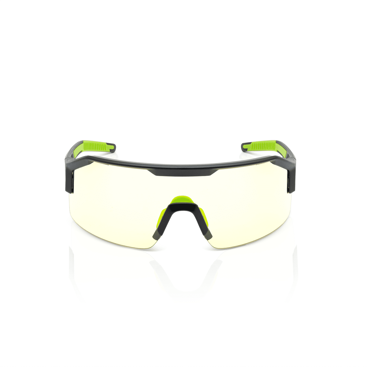 Jackson Safety Safety Glasses - MAXVIEW+ Series - Amber Lens - Black Frame - STA-CLEAR Anti-Fog