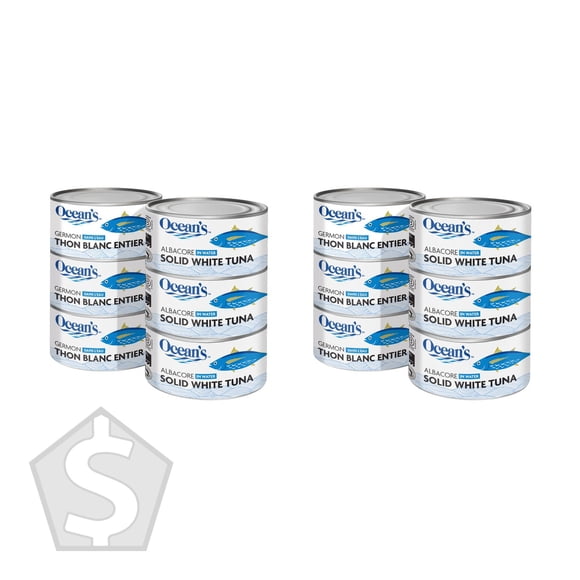 Ocean's Thon Albacore Blanc Solide - Lot de 2