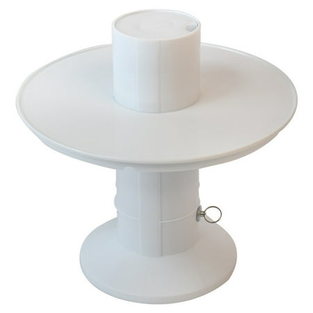 

danNing Cake Stand Food Grade High Durability Plastic Wedding Cake Stand Dessert Pastry Display Accessory Birthday Gift