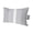 Gray, variant on Chaise Lounge Headrest Pillow 1 Pack, Midnight Blue Striped Waterproof Chair Pillows with Insert & Adjustable Elastic Strap for Beach Pool Recliner, Beige Geometric Modern Art Outdoor Patio Pillow