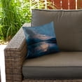 thumbnail image 2 of MWW C1PO1616EIKLJK 16 x 16 in. Reflect Blue Outdoor Throw Pillow - Home Decor Accent, 2 of 4
