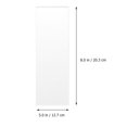 thumbnail image 4 of CIMAXIC cake scraper 1PC Transparent Cake Cream Scraper Rectangular Acrylic Baking Tool (8 Inch),7.99"X5"X0.2", 4 of 4