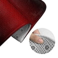 thumbnail image 5 of Xecao Red Geometric 2-Piece Vintage Seamless Anti-Skid Mat Set, featuring a stylish pattern for a safe and elegant toilet rug experience, 5 of 6