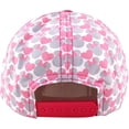 thumbnail image 3 of Disney Girls' Minnie Mouse Baseball Cap – 3D Bow Curved Brim Strap Back Hat (4-7), 3 of 7