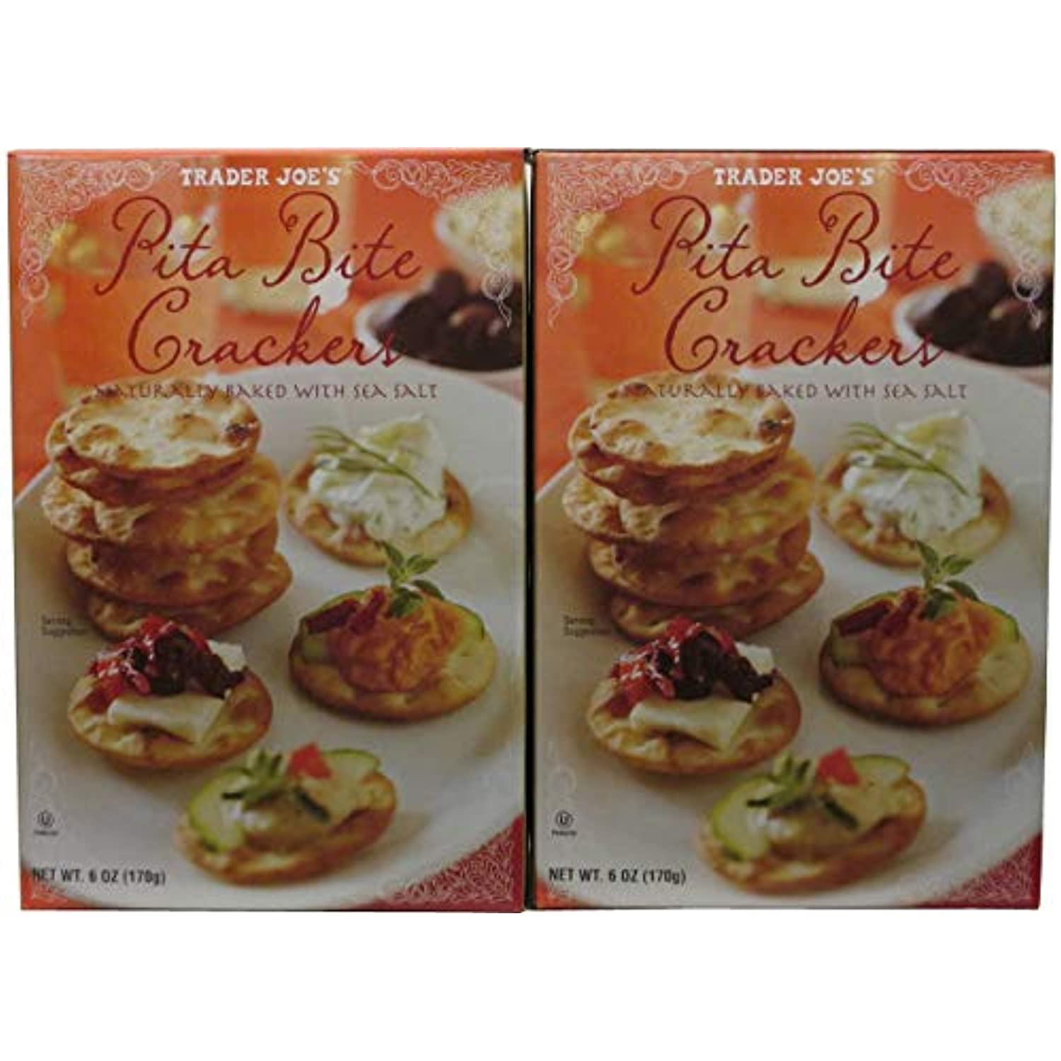 TJ Pita Bite Crackers (Pack Of 2)