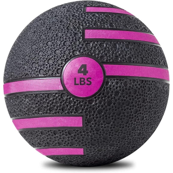 JFIT Medicine Exercise Ball with Dual Texture, 4 LB