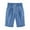 #1-Blue, variant on Patlollav Womens Summer Shorts Solid Five Points Plus Size Pants on Clearance