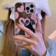 thumbnail image 2 of Funda de teléfono con patrón de corazón de amor de espejo para iPhone 16, 11, 13 Pro Max, 12, 14, 15 Pro Max, 7, 8 Plus, espejo de maquillaje, cubierta trasera de Gel de sílice, 2 of 5