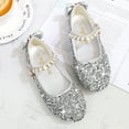 thumbnail image 5 of Esaierr Little Toddler Girl's Mary Jane Shoes Adorable Sparkle Princess Party Girls Dress Shoes Girls Ballet Flat Kid Dress Shoe (Toddler/Little Kid), 5 of 9