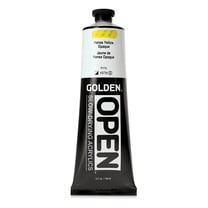 Golden Open Acrylics - Hansa Yellow Opaque, 5 oz Tube