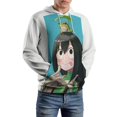 thumbnail image 5 of Tsuyu Asui Unisex Sweatshirts Loose Pullover Sweater Hooded Hoodie 3D Printing Jacket Winter Fall Clothes 6XL, 5 of 7