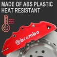 thumbnail image 7 of Aegis Car Disc Brake Caliper Covers Front & Rear Kit, Red 4 Count, 7 of 7