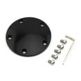 thumbnail image 3 of ALLTIMES Domed Timing Points Cover, 5-Holes Billet Aluminum Black or Chrome, for Harley for Twin Cam models 99-17, 3 of 6