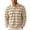 #01 Beige, variant on Waffle Knit Stripe Polo Shirt for Men Casual Long Sleeve Quarter Button Pullover Top with Chest Pocket Fall Daily Work Wear,XL,Wine