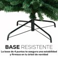 thumbnail image 4 of Árbol de Navidad Fasilyt Pino Navideño 1.2m Altura Artificial Base de Metal 200 Ramas, 4 of 5