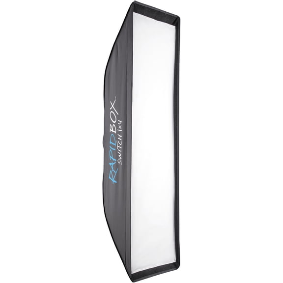 Westcott Rapid Box Switch 1x4 Portable Photography Studio and On Location Stripbank Softbox - Compatible with Multiple Photography Lighting Brands