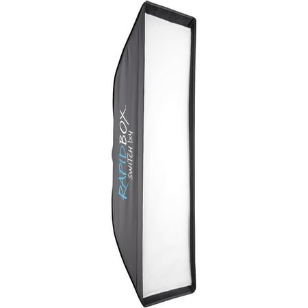 Westcott Rapid Box Switch 1x4 Portable Photography Studio and On Location Stripbank Softbox - Compatible with Multiple Photography Lighting Brands