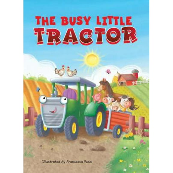 Pre-Owned The Busy Little Tractor - Childen's Padded Board Book Paperback