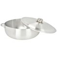 thumbnail image 2 of Marmite en Aluminium CALDERO par Chef Pro, Aluminium, Performance de Cuisson Supérieure pour une Distribution Uniforme de la Chaleur, Parfait pour Servir des Grands et Petits Ensembles, Poignées Rivetées, Qualité Commerciale (9.3, 2 of 6