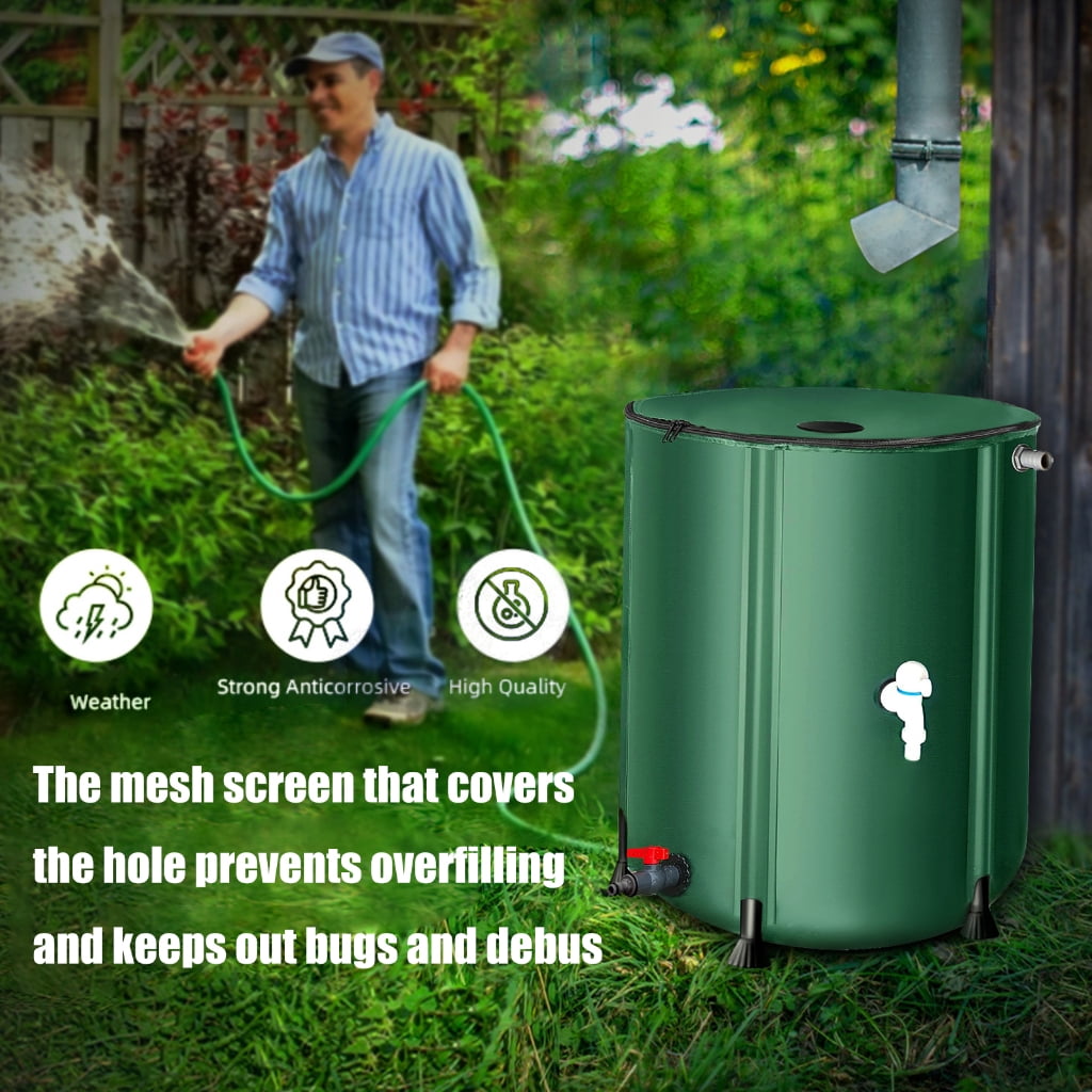 Sinyiin Rainwater Recycling Water Storage Container Garden Irrigation Bucket Collection