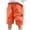 Orange, variant on BOBOGOJP Boys Cotton Linen Cargo Shorts Summer Casual Elastic Waist Hiking Shorts Kids Athletic Shorts with Multi Pockets Green for Size 4-5 Years
