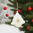 thumbnail image 4 of Hwkond Christmas Tree Decorations Indoor Plush Christmas Tree Shaped Pendant, 4 of 4