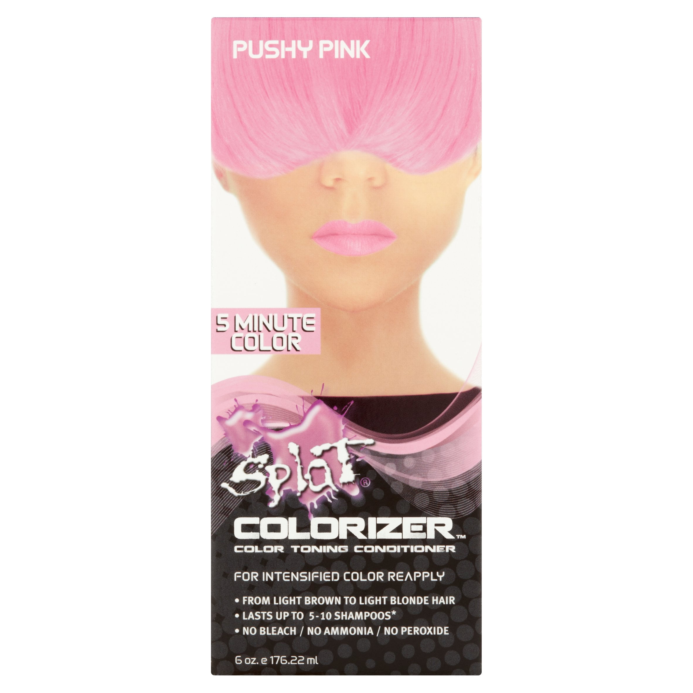 Splat Colorizer Pushy Pink Hair Color Toning Conditioner